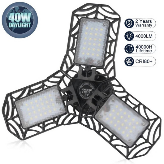 Lámpara LED Plegable para Garaje - Luz Deformable de Alto Rendimiento - Image 6