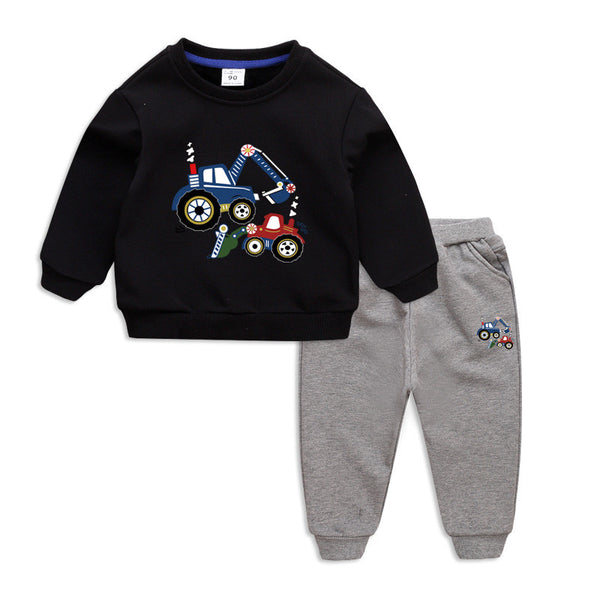 Conjunto de Abrigo Infantil con Forro Polar Engrosado para Invierno - Image 25