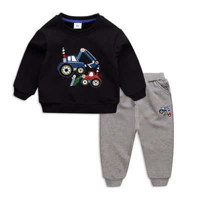 Conjunto de Abrigo Infantil con Forro Polar Engrosado para Invierno - Image 25