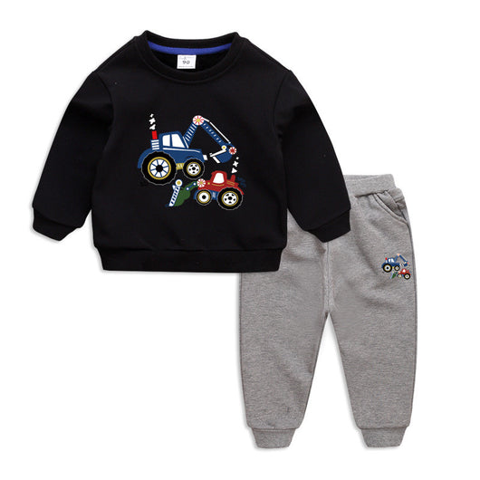 Conjunto de Abrigo Infantil con Forro Polar Engrosado para Invierno - Image 25