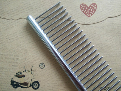 Peine de Acero Inoxidable para Mascotas - Grooming Profesional - Image 3