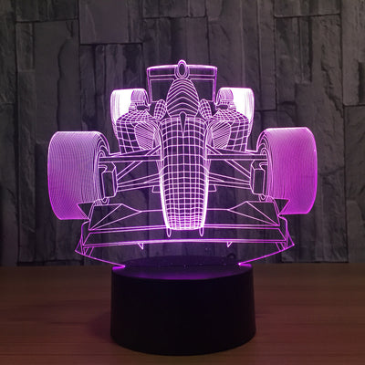 Lámpara LED 3D Táctil Multicolor con Carga USB - Luz Ambiental Decorativa - Image 5