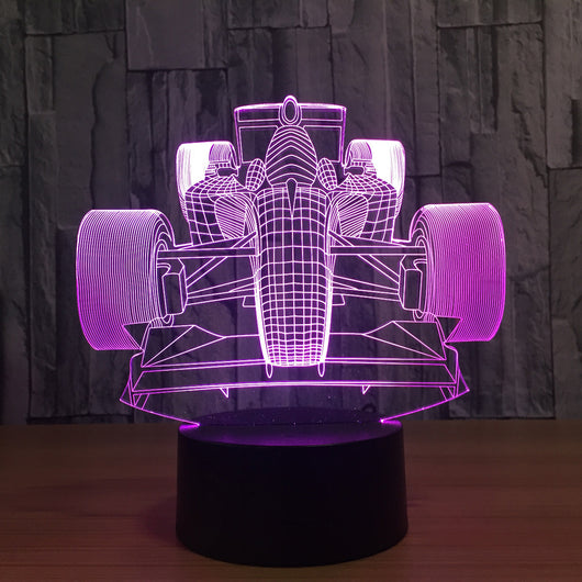 Lámpara LED 3D Táctil Multicolor con Carga USB - Luz Ambiental Decorativa - Image 5