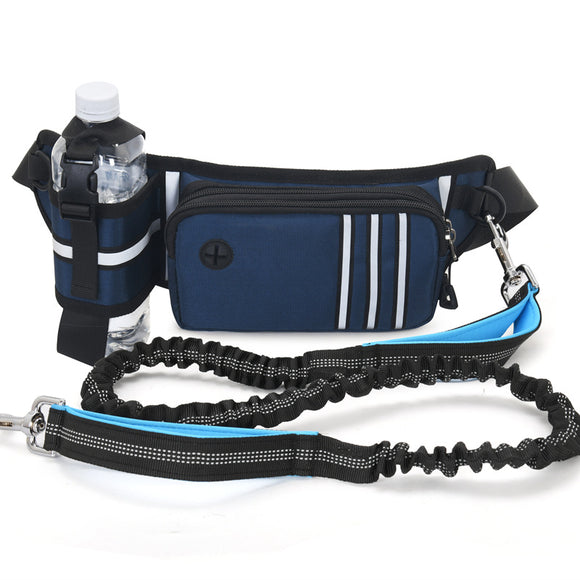 Riñonera Deportiva para Pasear Perros con Correa Integrada