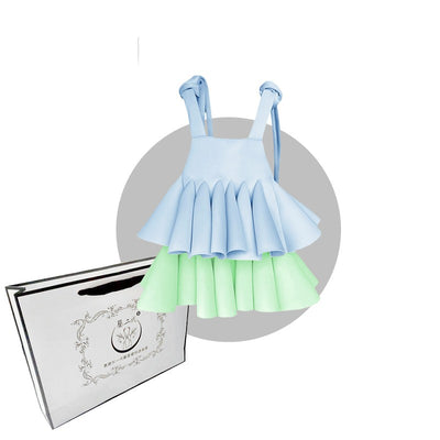 Blusa de Manga Larga con Falda Princesa y Tirantes - Image 10