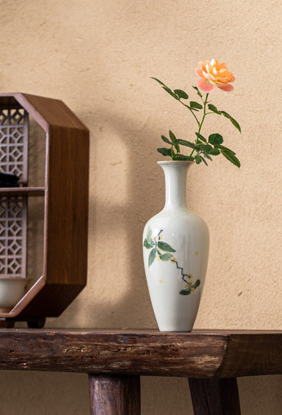 Maceta Cerámica Retro para Flores Hidropónicas - Adorno de Porcelana - Image 16