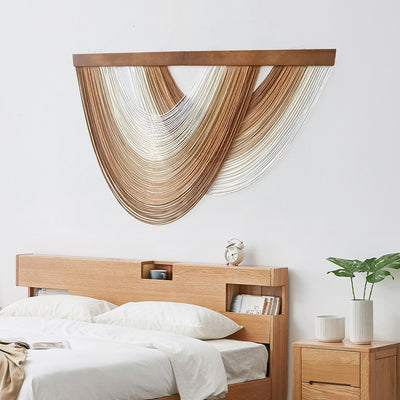 Tapiz Tejido a Mano Estilo Nórdico para Decoración de Sala - Image 2