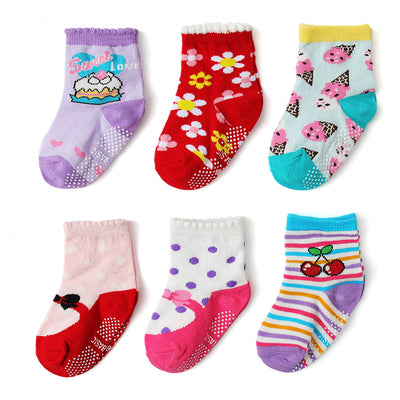 Calcetines Antideslizantes de Algodón con Diseño Infantil - Image 6