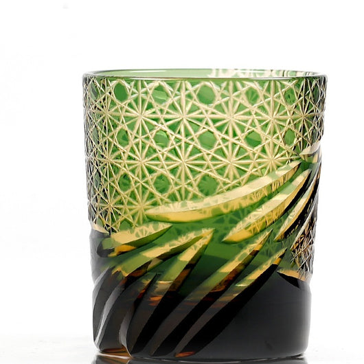 Vaso de Cristal Asterismo Estilo Edo Japonés - Image 9