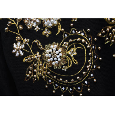 Conjunto Dos Piezas Elegante con Lentejuelas y Perlas - Image 5
