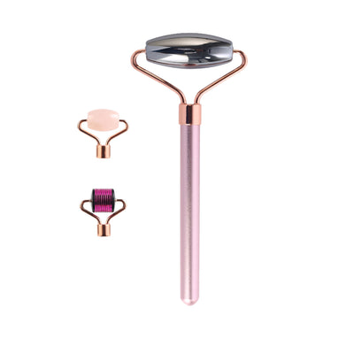 Set de Masaje Facial 3 en 1 con Cabezales Magnéticos Intercambiables - Image 15