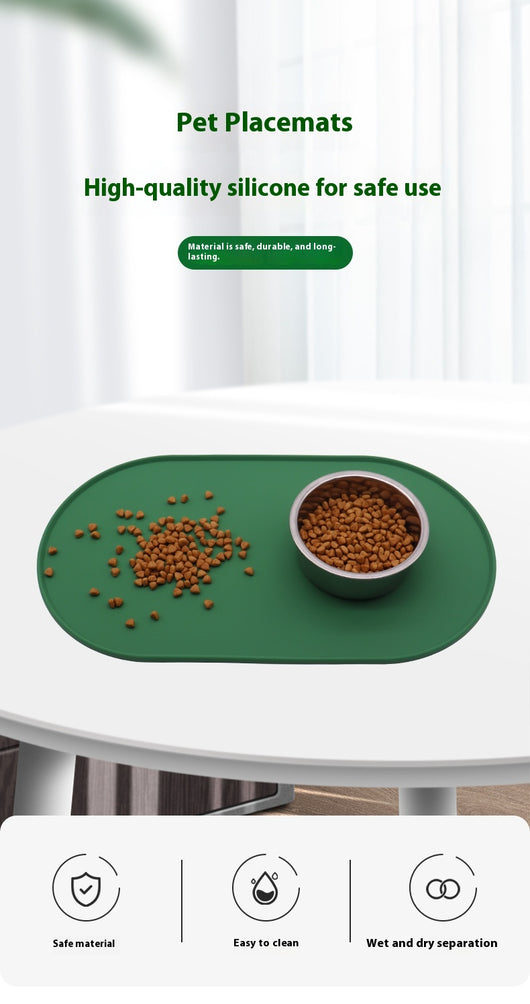 Tapete Impermeable de Silicona para Comedero de Gatos - Image 12