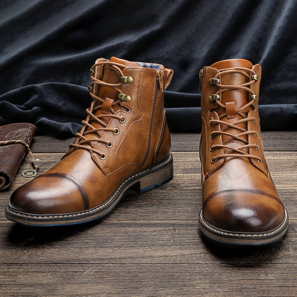 Botas Altas Vintage Martin para Hombre - Estilo Clásico