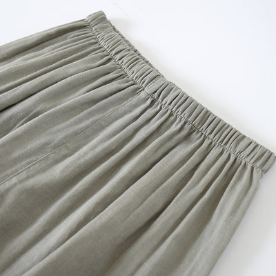 Pijama Hombre Pantalón Gasa Algodón Puro - Image 14