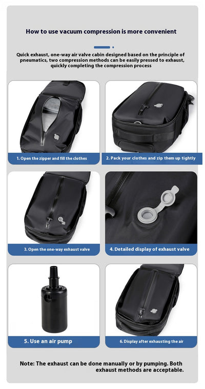 Mochila Trolley Expandible Airbag para Hombre - Image 8
