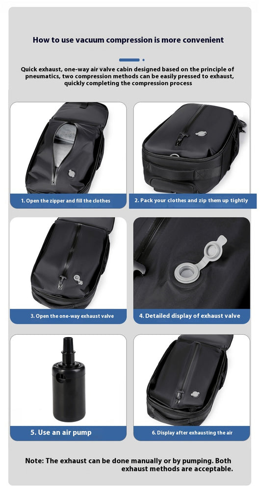 Mochila Trolley Expandible Airbag para Hombre - Image 8