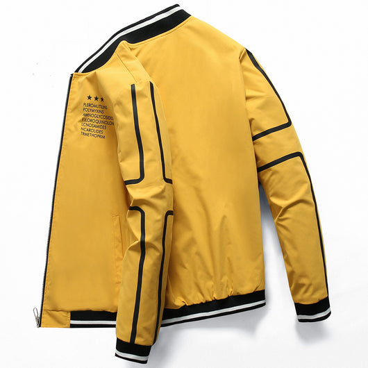 Chaqueta Suelta con Cuello Mao - Comodidad Diaria - Image 6