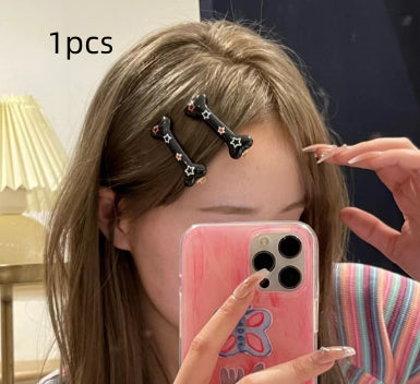 Pinza para Cabello Tipo Pico de Pato con Estampado de Hueso 'XINGX' - Image 14