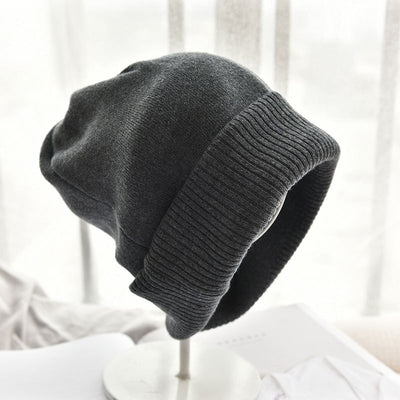 Gorro Tejido de Color Liso - Comodidad y Estilo - Image 6