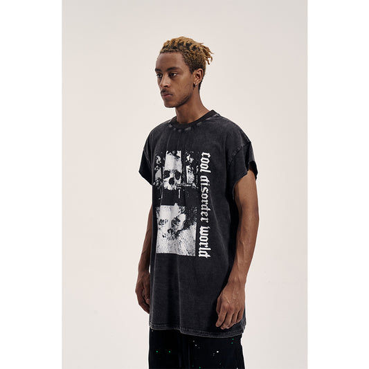 Chaleco Suelto sin Mangas para Hombre - Estilo Street Casual - Image 2
