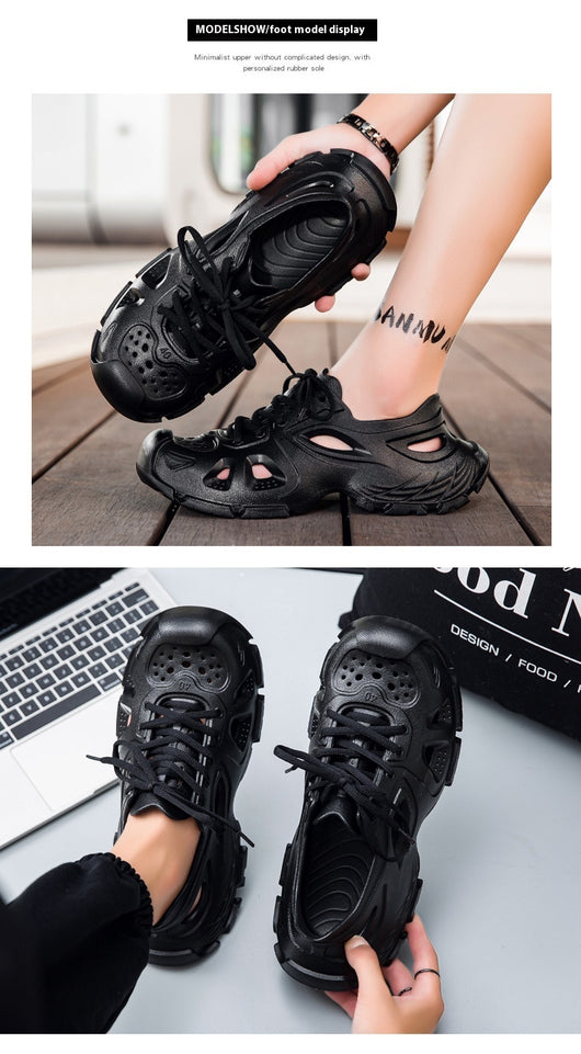 Sandalias Deportivas para Hombre con Cierre de Cordones y Suela Antideslizante - Image 17