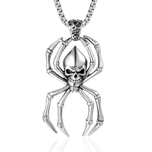 Dije Calavera Fantasma Acero Titanio - Diseño Gótico Moderno - Image 6