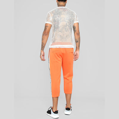 Playera Mesh Transpirable de Cuello Redondo para Hombre - Image 2