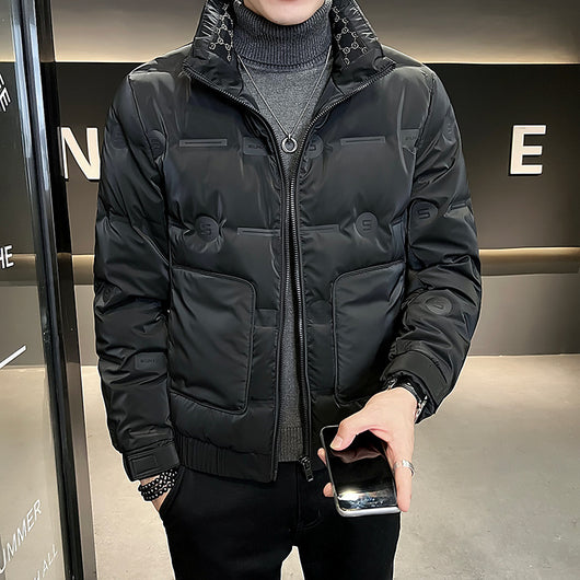 Chaqueta de Plumas de Tendencia para Hombre - Image 9