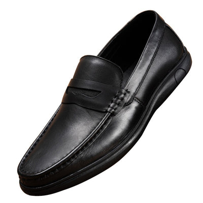 Zapatos de Cuero para Hombre Otoño Suela Blanda y Cómoda - Image 5