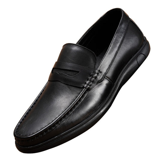 Zapatos de Cuero para Hombre Otoño Suela Blanda y Cómoda - Image 5