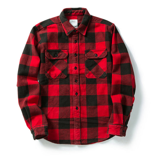 Camisa Franela Gruesa Estilo Americano para Hombre - Image 6