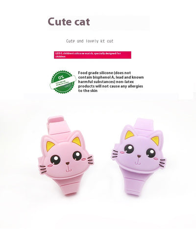 Reloj Infantil LED con Diseño de Dibujos Animados - Image 13