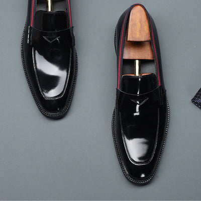 Zapatos Formales de Negocios Británicos con Empalme para Hombre - Image 12