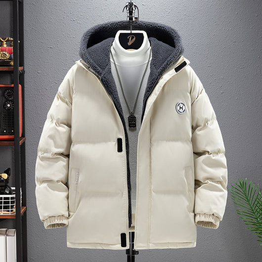 Abrigo Acolchado Bereber con Capucha - Chaqueta de Dos Piezas para Hombre - Image 2