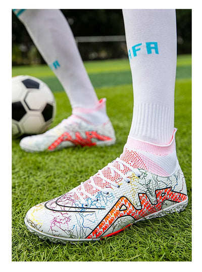 Botines de Fútbol Caña Alta con Tacos Especializados - Image 24