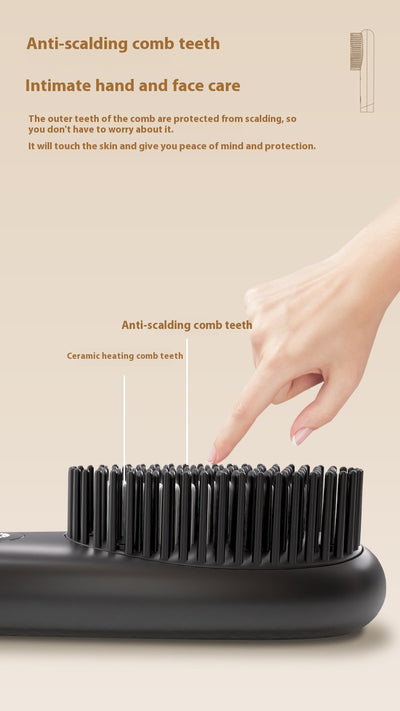 Plancha de Cabello Inalámbrica con Iones - Portátil y sin Daño - Image 16