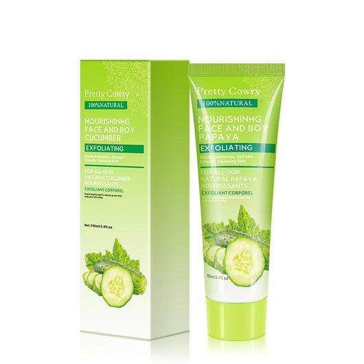 Gel Exfoliante Facial y Corporal de Pepino, Coco y Papaya - Image 11