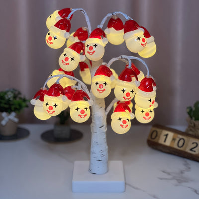 Luz LED Árbol de Abedul Plateado - Decoración Navideña Colgante - Image 3