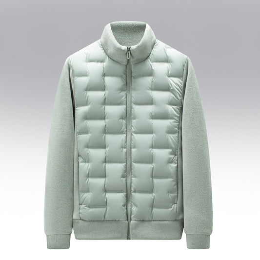 Chaqueta Acolchada de Plumón para Otoño e Invierno