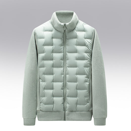 Chaqueta Acolchada de Plumón para Otoño e Invierno