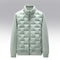 Chaqueta Acolchada de Plumón para Otoño e Invierno