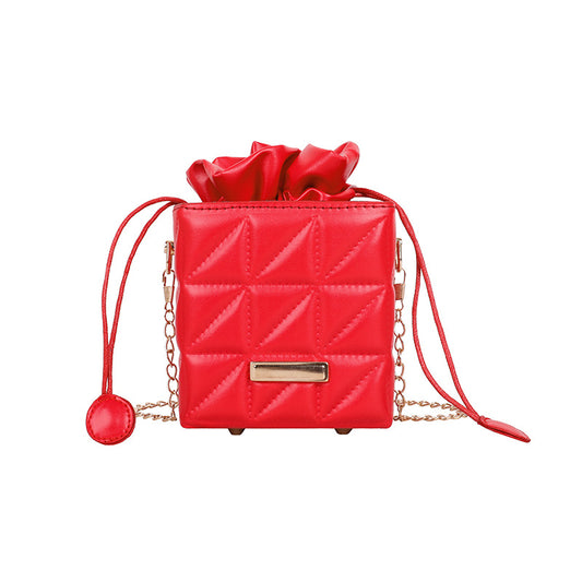 Bolsa Bandolera Bucket con Cadena de Moda - Image 2