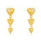 Handmade Wire-drawn S925 Silver Plated Tassel Earrings Gentle And Ethereal 10k Gold Plated 925 Silver