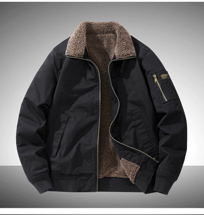 Overol Casual Holgado de Algodón Grueso Forrado en Fleece para Tallas Grandes - Image 21
