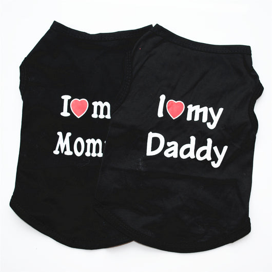 Chaleco para Mascotas Estilo Clásico Mamá Papá - Image 53