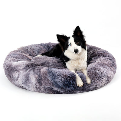 Cama Donut para Perros - Cómoda Felpa Suave Lavable