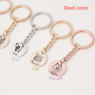 Llavero Personalizado con Foto de Mascota DIY - Image 17