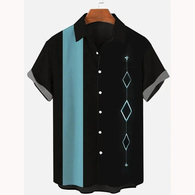 Camisa Hawaiana Hombre con Impresión 3D Digital Serie Estación Internacional - Image 4