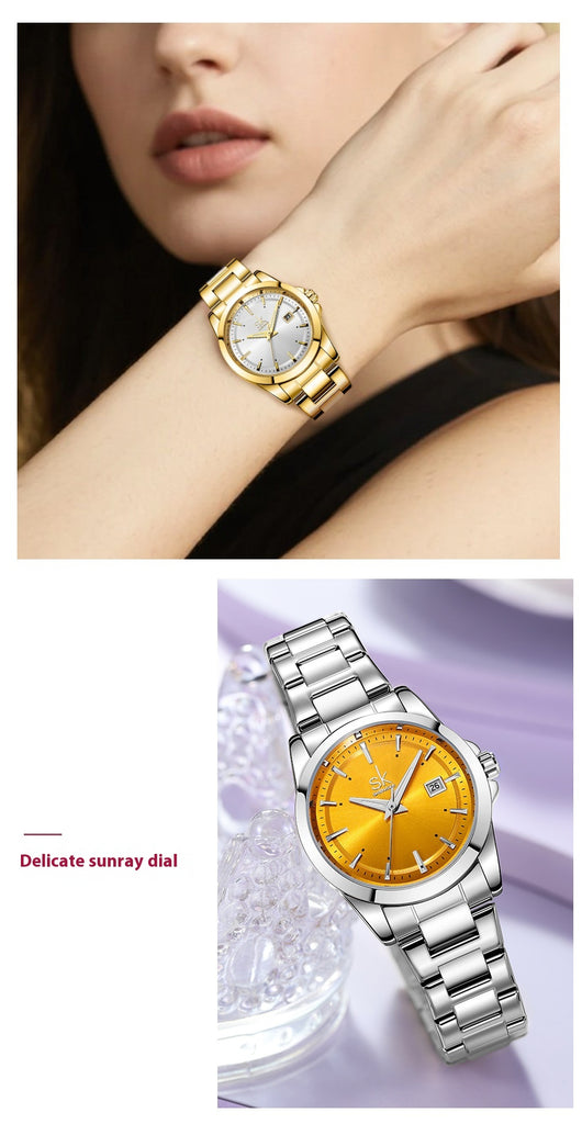 Reloj Elegante para Mujer Acero Inoxidable Resistente al Agua - Image 16