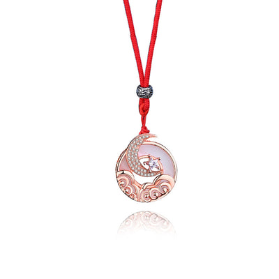 Collar de Pareja Sol y Luna en Plata Esterlina - Cadena de Clavícula - Image 3